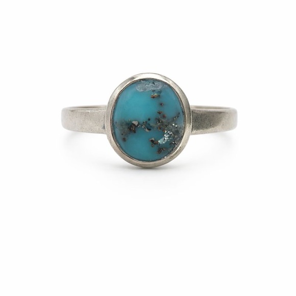Venus and Vulcan Jewelry - Persian Turquoise S925 Ring